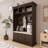 71'' Height 3-In-1 Hall Tree With 3 Hooks , Coat Hanger And Storage Bench For Hallway, Entryway, Living Room-1569379004