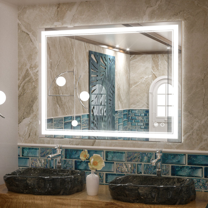 Miroir de salle de bain Kaelia, 32 po x 42 po