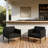 BLACK ALUMINUM CLUB CHAIR-1285972873