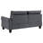 Grey Loose Back Sectional Sofa