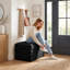 Pouf de rangement rembourré en velours côtelé, module individuel pour canapé d'angle-614514281