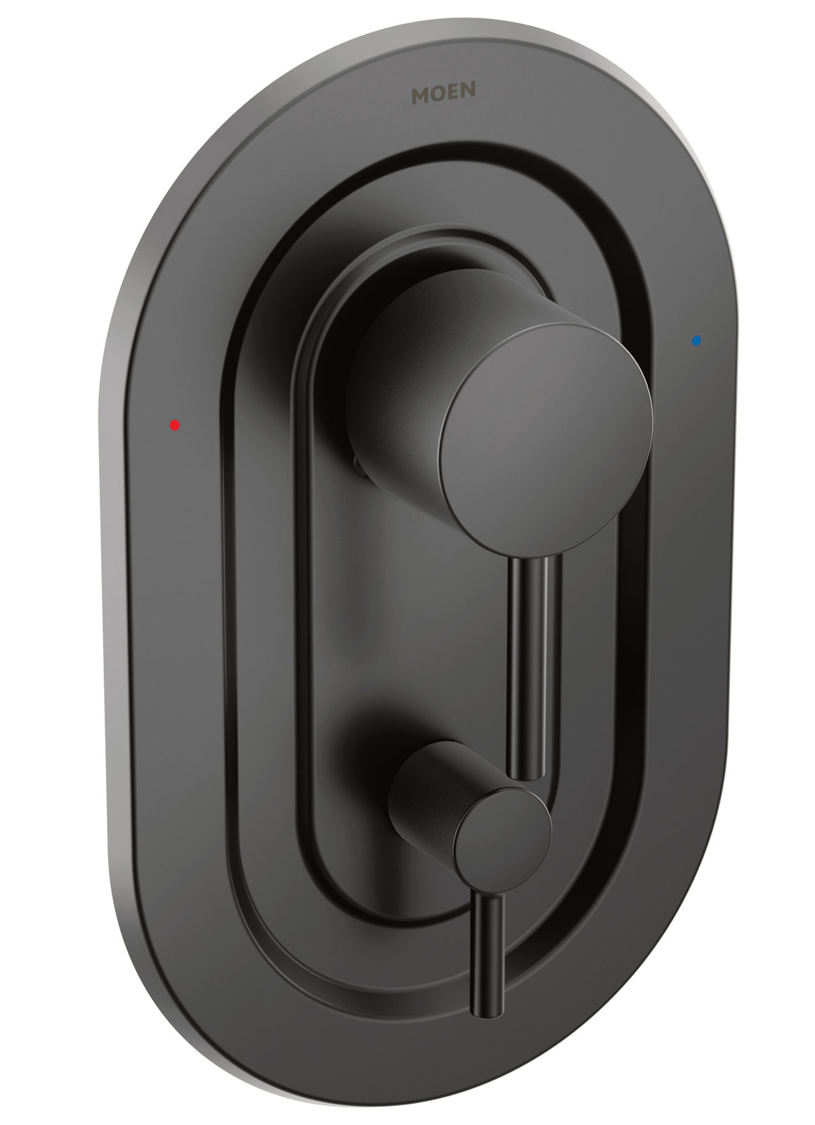 Align Posi-Temp 3-Function Transfer Valve Trim, Matte Black