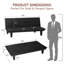 Futon rembourré Trinton