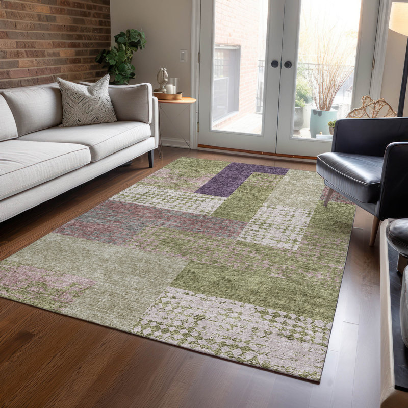  Aleg Area Rug, Rectangle 9' x 12'