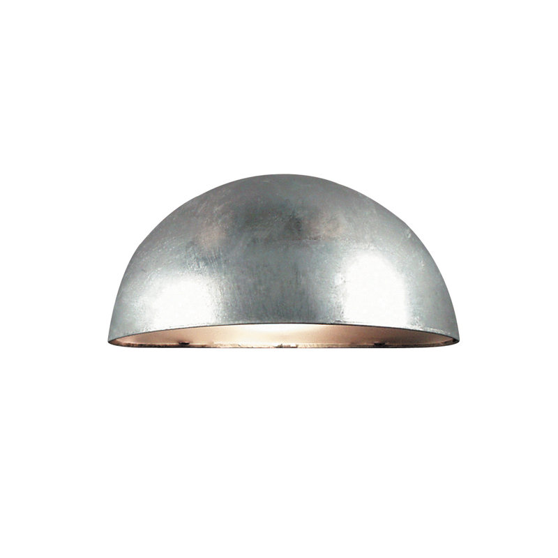 Wall light "Bucz", Black galvanised sheet steel