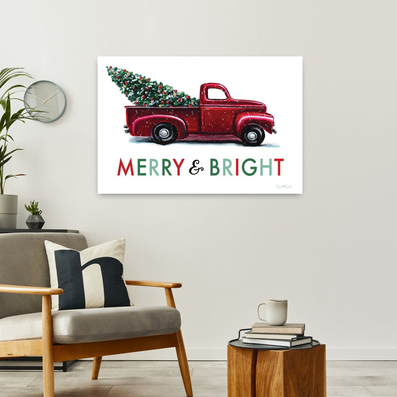 Arbre de Noël contemporain Merry Bright, H 24 po x l 36 po