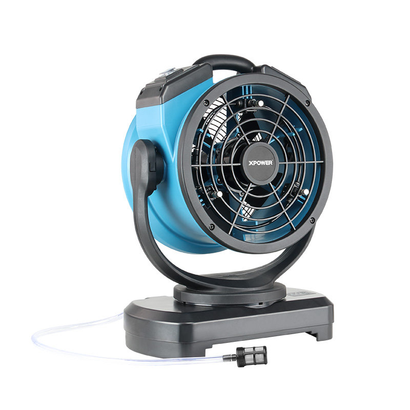 Misting Fan Outdoor Cooling Oscillating Heavy Duty Powerful High Velocity Ideal for Camping Patios Picnics & More (FM-68W)