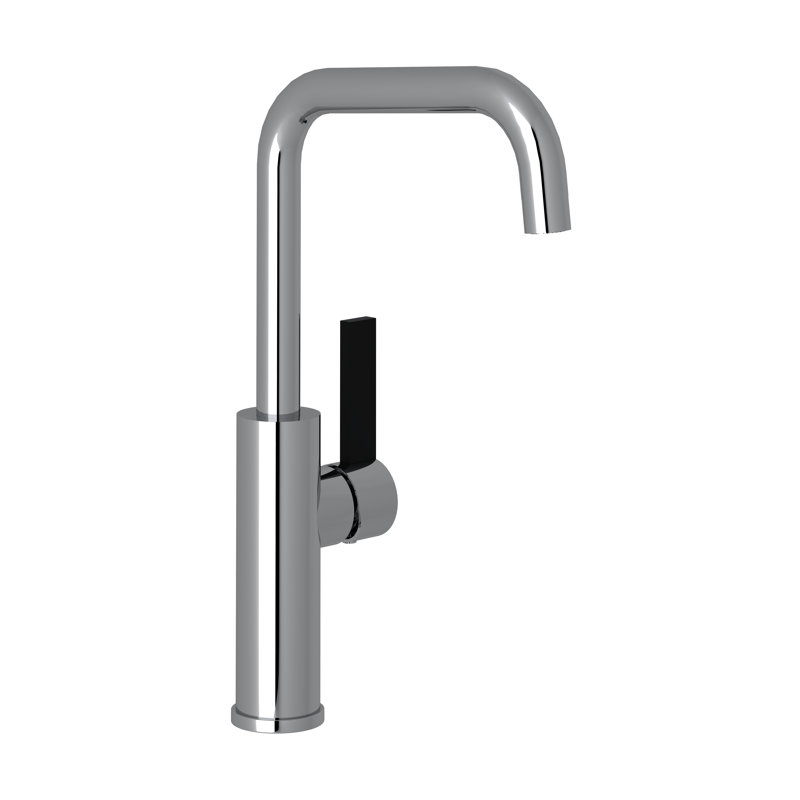 Tuario Single Handle Kitchen Faucet, Polished Chrome