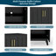 Wood Sideboard Buffet Cabinet with Adjustable Shelves & Outlet Holes