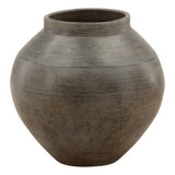 Octavius Vase Antique Gray