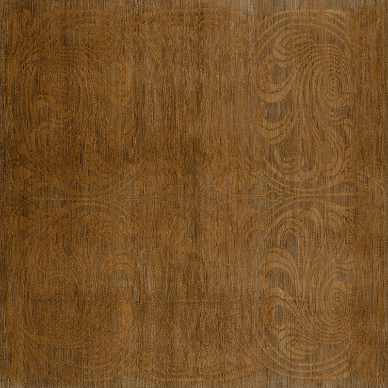 Tapis brun, Carré 5 pi
