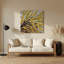 Art mural en métal Botanical Forsythia-359878964