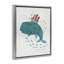 «Whale & Sailboat Diving», art mural encadré flottant par Irene Chan-616537371-612010959