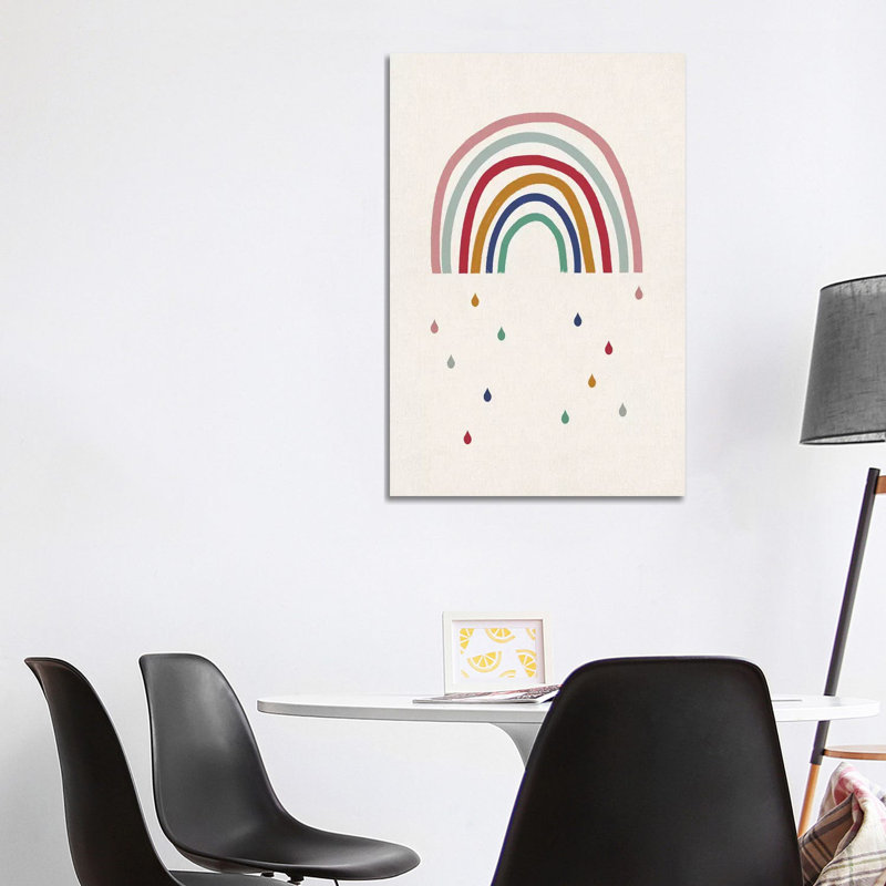 Crying Rainbow by Leah Straatsma - Wrapped Canvas Painting, 152.5 cm H x 101.5 cm W
