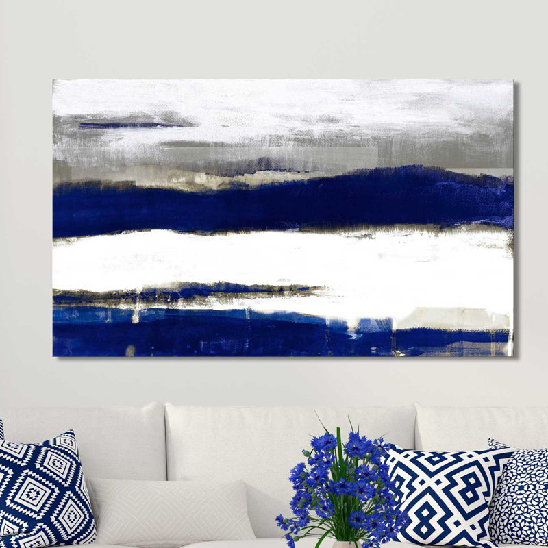 «Royal Stratascape» par Lanie Loreth - impression sur toile tendue, H 18 po x l 30 po x P 1 po