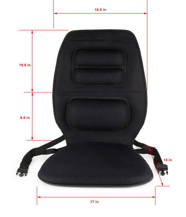 Premium GEL Memory Foam Seat Cushion Pad for Chair Car