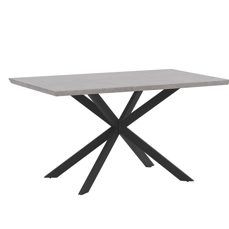 Gafford Metal Base Dining Table