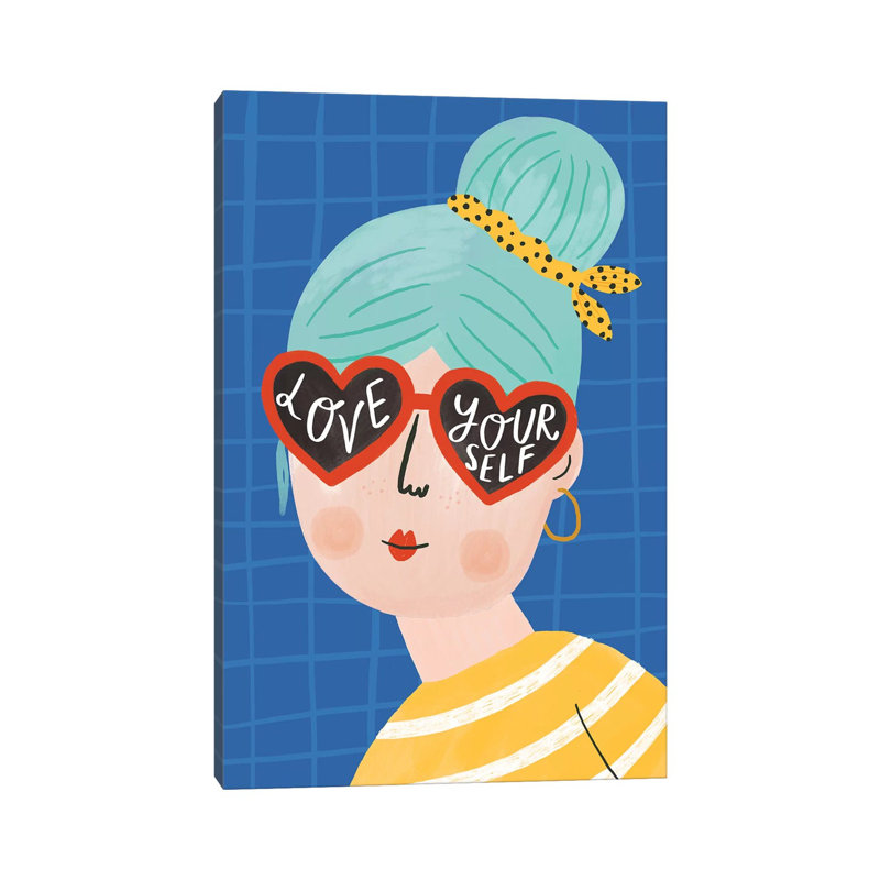 Everyday Hey Girl II by Lisa Barlow - Wrapped Canvas Print, 66.04 cm H x 45.72 cm W