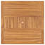 Benedikte Square Teak Solid Wood Outdoor Dining Table - 150 cm W 150 cm D