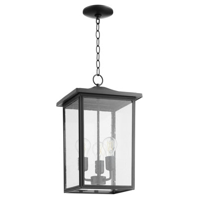 Lanterne suspendue d'extérieur à 3 lumières H 19,13 po Lindesay