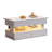 Arvida Height-Adjustable Coffee Table With LED Lighting And Storage