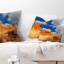 Coussin Schafer Landscape Vermillion