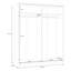 SCHACH&MATT 2 Manufactured Wood Wardrobe-1500240122-1500240100