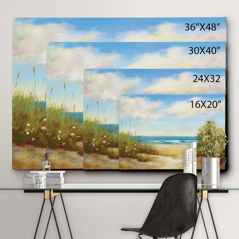 «Serenity I» par Karen Margulis, reproduction d'art sur toile tendue, H 24 po x l 32 po x P 1,5 po