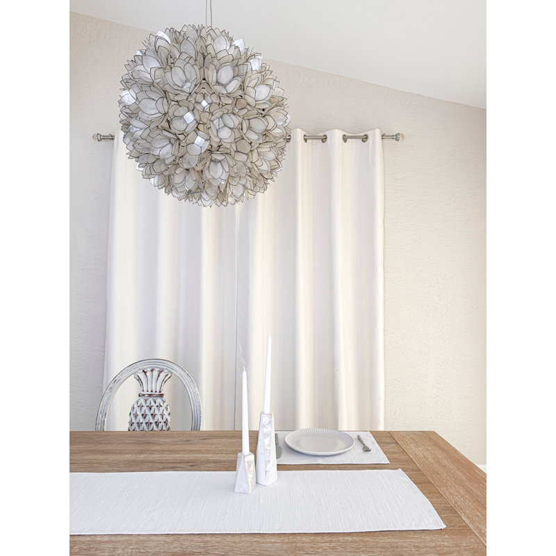 Seaside Table Runnner, White