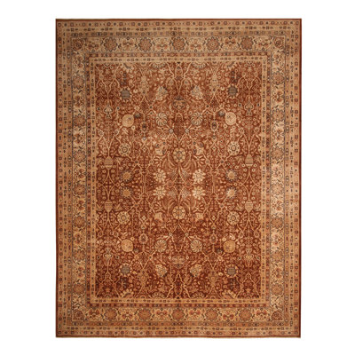 One-of-a-Kind 9'8" X 12'8" Hand Knotted Area Rug