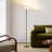 Sky 63" Cream Modern LED Torchiere Floor Lamp With Adjustable Head-694015156