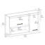 Cabinet with Shelf and Storage Novarro-1676985421