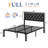 PU upholstered iron bed-693401808
