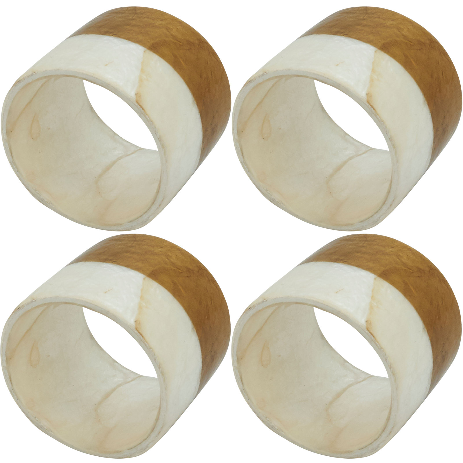 Napkin Ring Collection Table Napkin Rings, Gold
