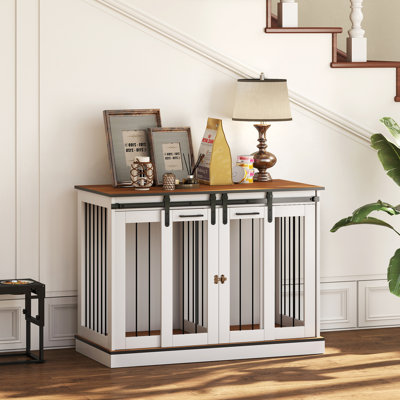 Furniture Style Crate with 2 Doors