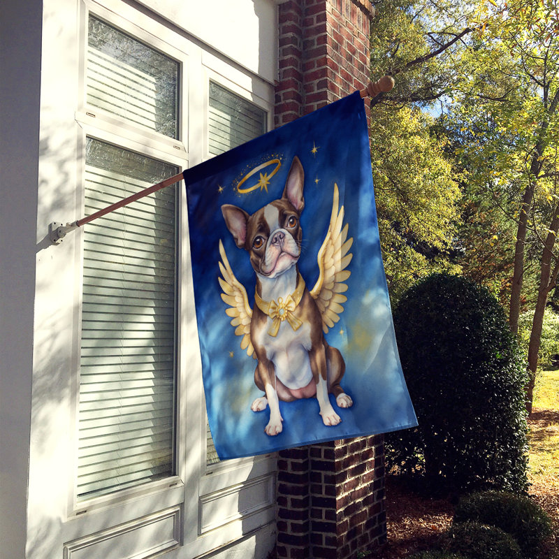 Drapeau Boston Terrier My Angel House