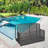 Poolside Float Storage, Outdoor Storage, Patio Poolside Float Storage Basket, Storage Box, Outdoor Pool Caddy
