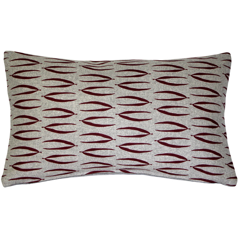 Housse de coussin et insert eka Luonto, Rouge