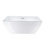Lydia 59" x 30" Freestanding Soaking Bathtub-776028141