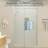 48'' W x 76'' H Shower Screen Enclosure, 8mm Clear Tempered Glass Shower Door with 304 Stainless Steel Tube Track, Reversible Panels-53953333
