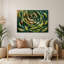 Art mural en métal «Fruit africain Moringa» vert-165580870
