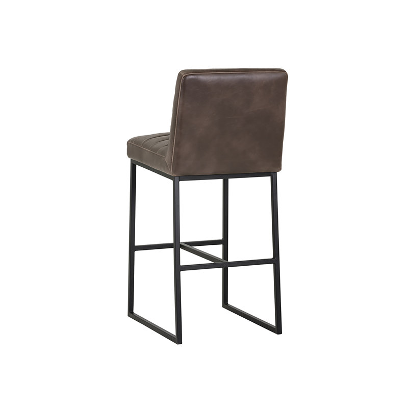 Spyros Counter Stool - Havana Dark Brown, Counter Stool (26" Seat Height), Dark Brown