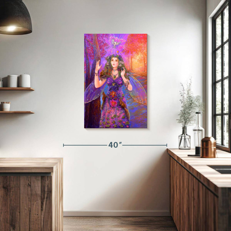 Kelan Forest Spirit Fairy, H 36 po x l 24 po