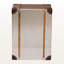 Armoire 3 tiroirs Fiona en bronze mat rétro