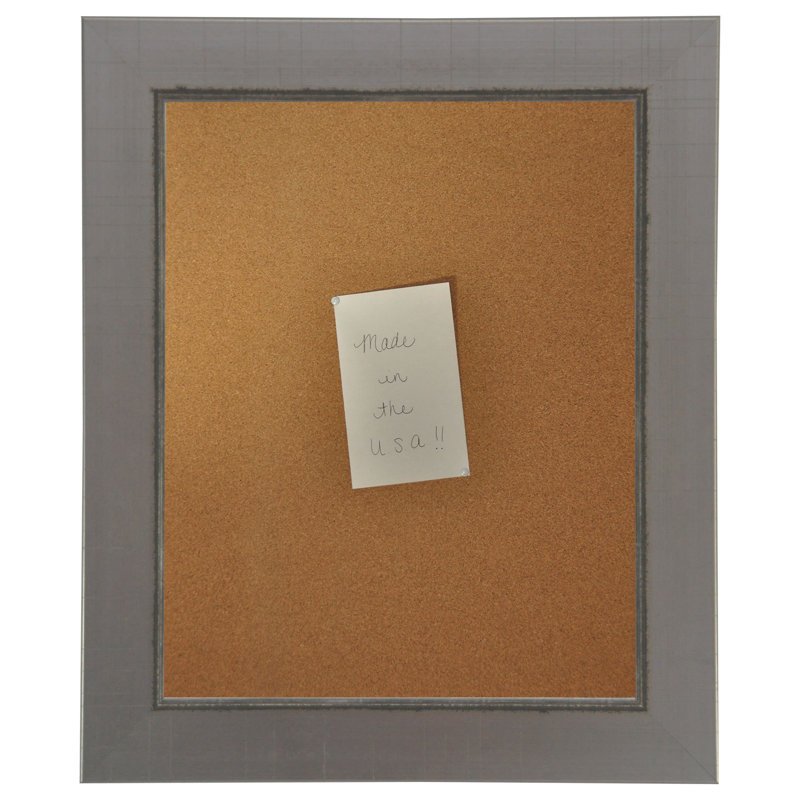 Linlin Wall Cork Bulletin Board, 6' 5" H x 1' 5" W