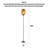 Modern Bamboo Woven Standing Accent Light