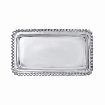 Beaded Aluminum Tray