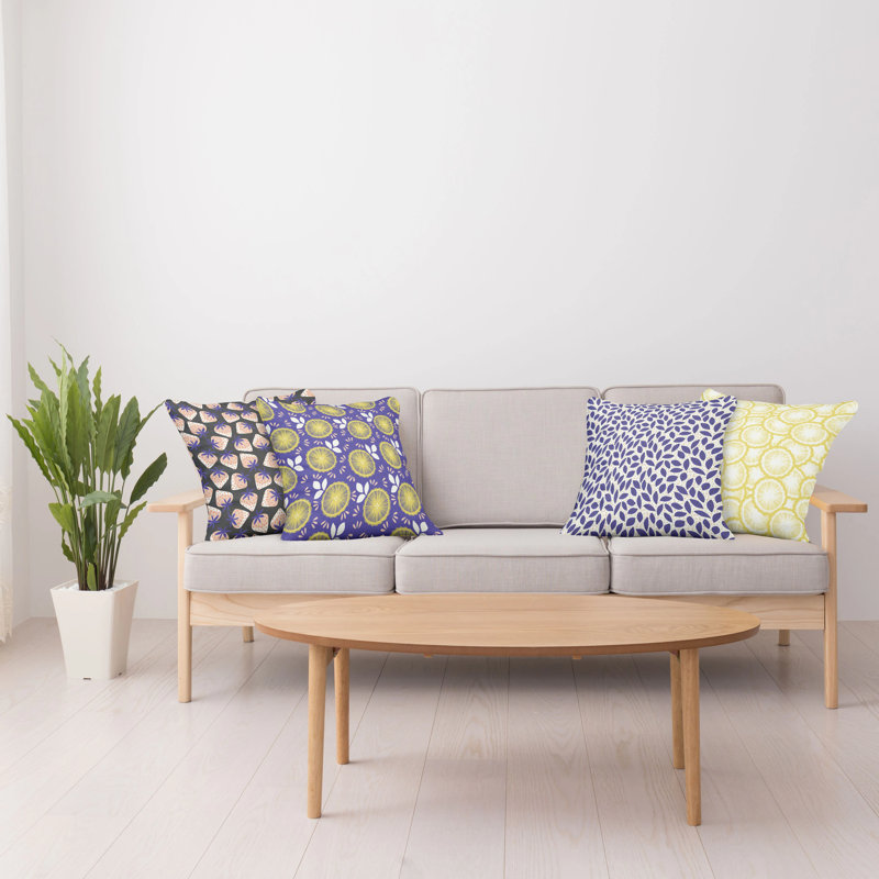 Ensemble de housse de coussin 4 pièces Summer, 20 po X 20 po
