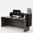 Rectangle Synthetic Laminate Reception Desk-1626850404