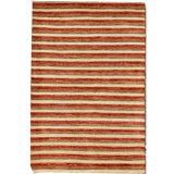 Wool Striped Area Rug